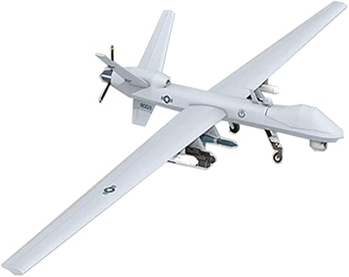 Lllunimon 132 MQ-9 Reaper Reconocimiento Aviones Drone Modelo Kit DIY Modelo de Papel Conjunto de Construcción Hecho a Mano Colección Militar