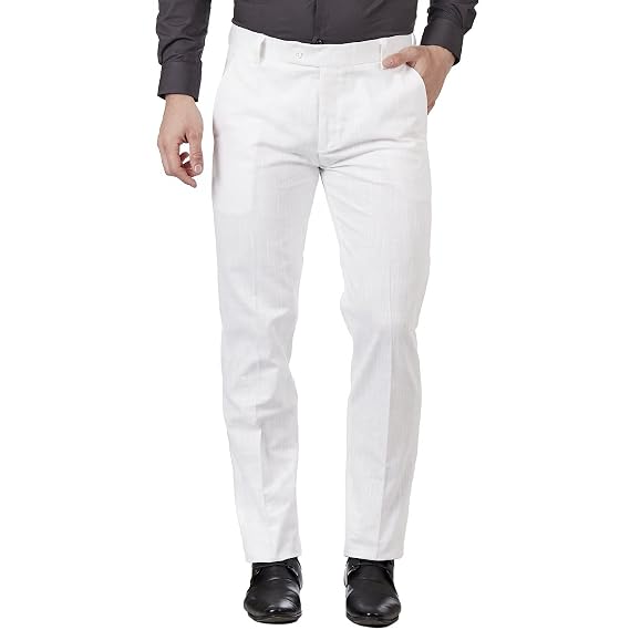 Buy LUZZO Mens Khadi (Cotton) Pant (30 