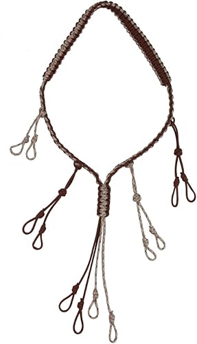 Miniatura 16 de PSKOOK Cordón de paracaídas de pato para caza, ganso, llamadas, 12/16/20, bucles ajustables, equipo de depredador para exteriores, para faisán, aves