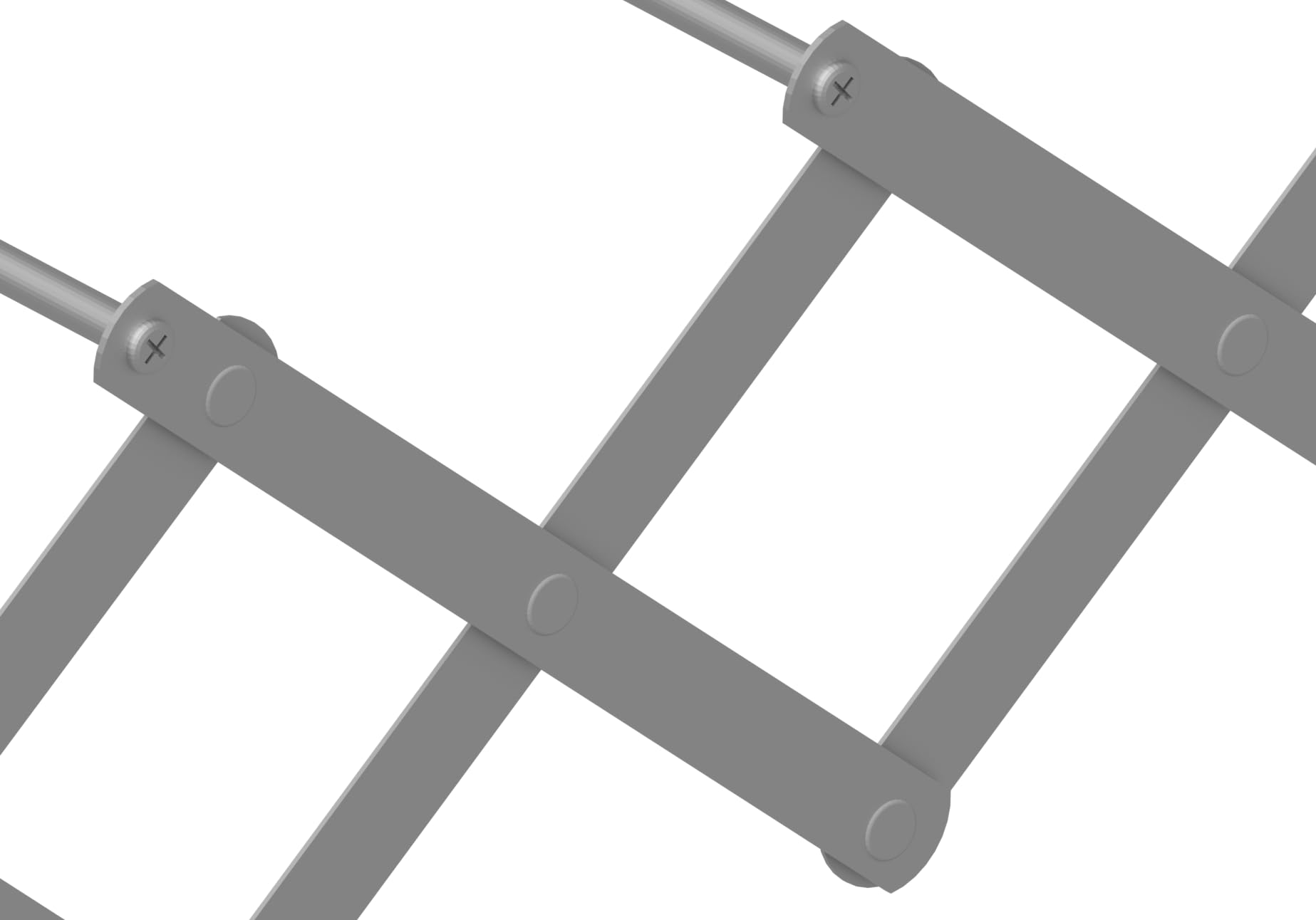 ORYX Tendedero Extensible Pared Aluminio 1,40 Metros