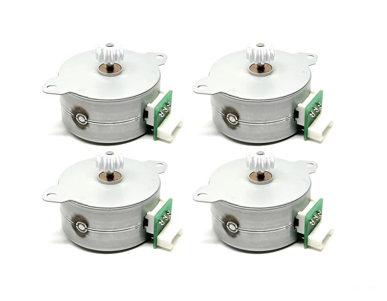 SP Electron (Pack of 4) 42mm 3.5kg-cm 2 Phase 4 Wire Micro Stepping Motor with 12 teeth Gear for DIY Project kit-image-13