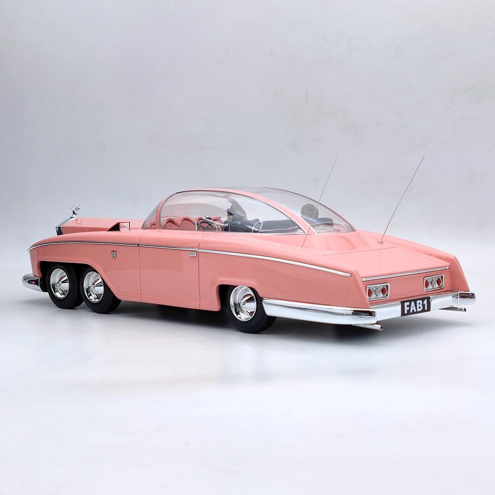 AMIE 1/18 Lady Penelope's FAB1 ケース付き RARE AMIE 1:18 Lady Penelope's Thunderbirds FAB 1 Resin Models Car