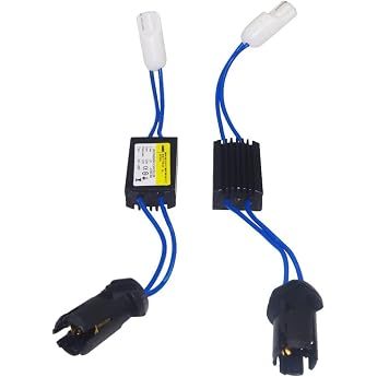 Pack of 2 Warning Canceller Canbus Resistors T10 - W5W Eliminates Lighting Error LED Lights