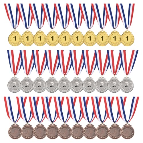 Médailles de jeu 1er 2ème 3ème prix YOKIVE pour récompenser tous les participants