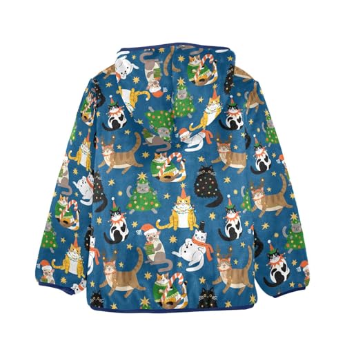 Dino on A Skateboard Girls Fleece Jacket Girls Fall Jacket Girls Zip Up Hoodie Girls Sherpa Jacket 2-10T2