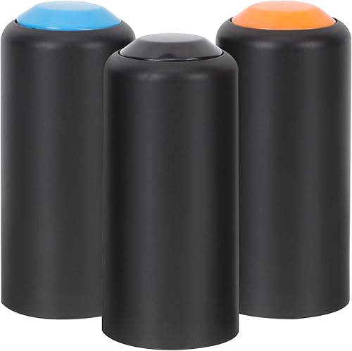 SUPVOX Accesorios para micrófono, tapa de batería de micrófono, 3 piezas, tapas de batería de micrófono, tapa de rosca compatible con Shure