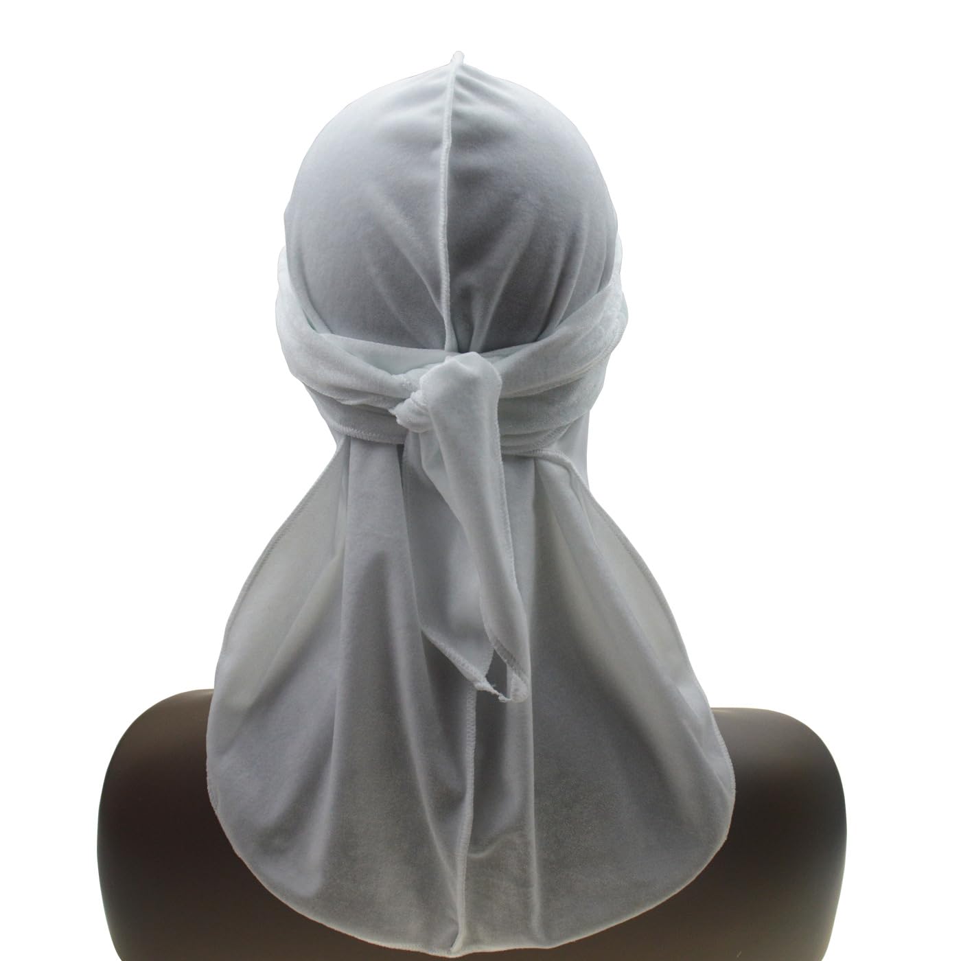 Proumhang Durag de Terciopelo para Hombres Mujeres,Long Tail Durag Headwraps Cap,Pirate Bandanas Turban,Múltiples colores,Waves Headwraps Correas Anchas Sombrero