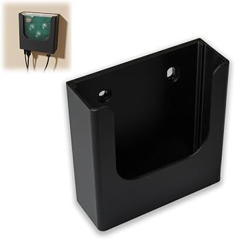Wall Mount Bracket for Home Assistant Green, Secure Slide-in Holder with Port Access and Airflow Design, Compact & Durable Black