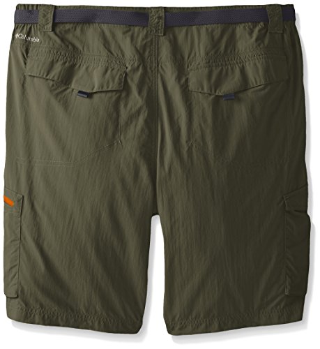 Image of Columbia Men's Regular Fit Shorts (AM4723 Cypress Heather Camo Print 40)
