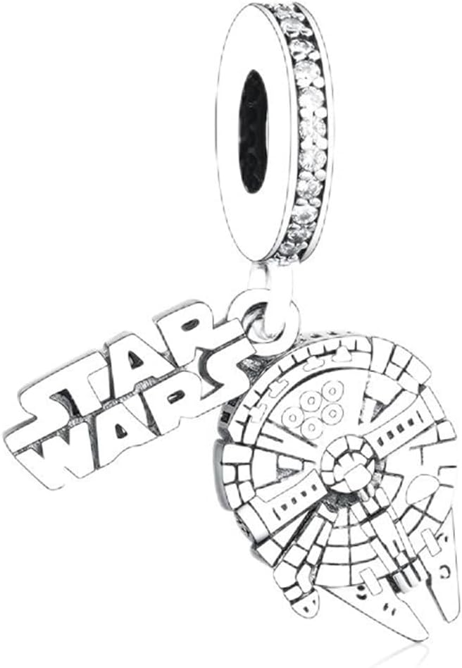 Spacecraft Dangle Charm 0202