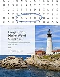Large Print Maine Word Searches: 200 Find-a-Word Puzzles about the Pine Tree State (Large Print United States)