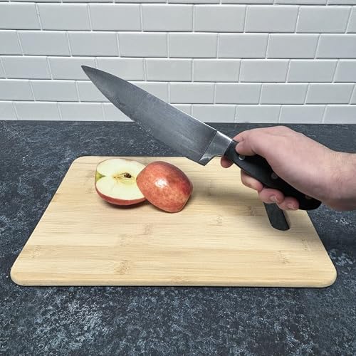 Tabla de cortar Chef Craft classic bambú 11 x 15 pulg miniatura 5