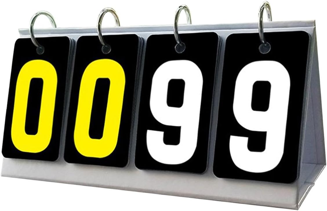 bnf® Flip Score Board Scorekeeper Sports Scoreboard for Baseball Volleyball Sport|Sporting Goods | Other Sporting Goods|Other Sporting Goods|1 Tabletop Scoreboard