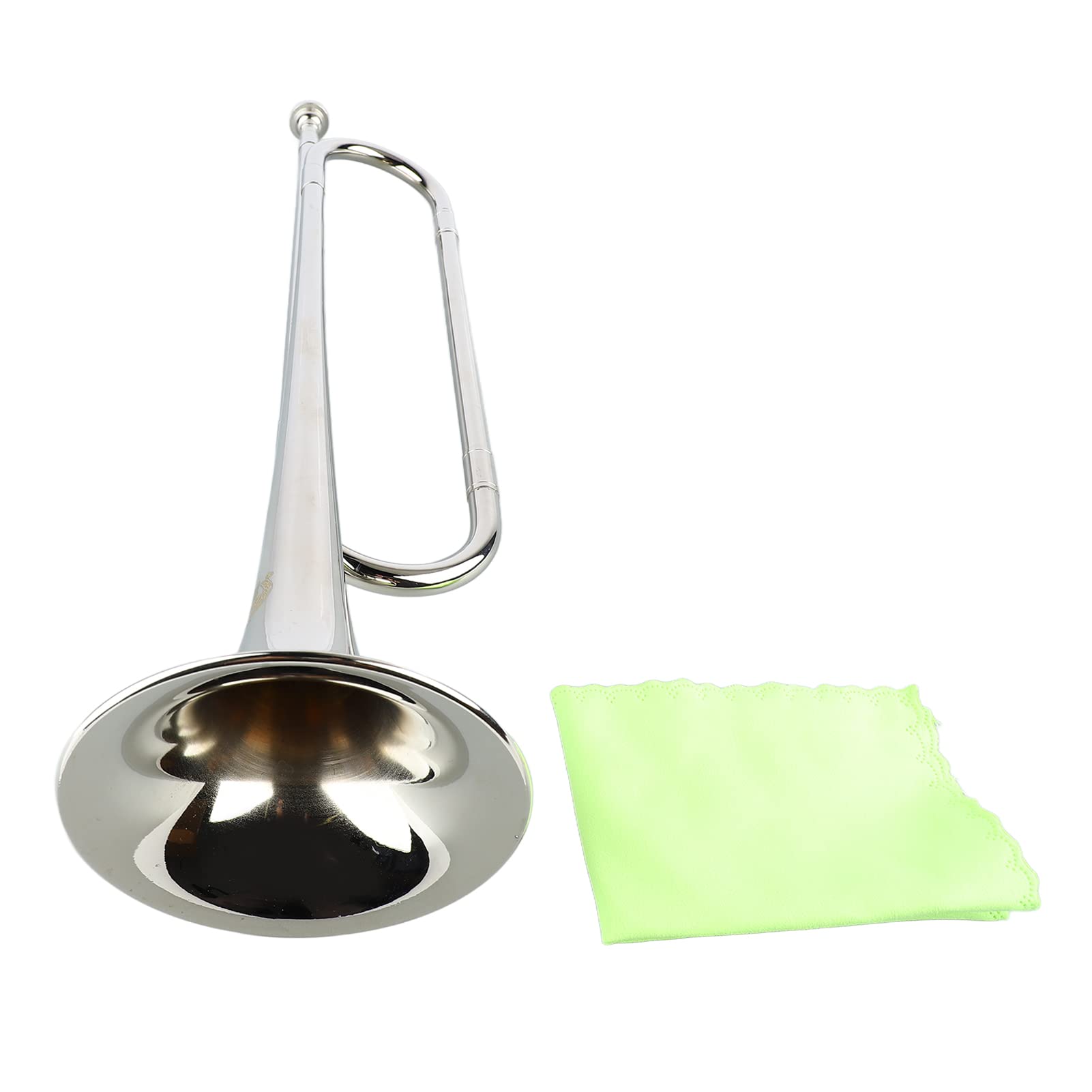 Tromba Cosiki, B Flat Bugle, Argento, Ottone, Si Bemolle, Classico, Per Bambini e Principianti