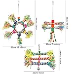 LifeIdeas 5PCS Bird Toys - Foraging, Shredding & Hanging Toys for Small to Medium Parrots, Conures, Cockatiels, Budgies, Lovebirds & Parrotlets - Bird Cage Accessories - Image 4