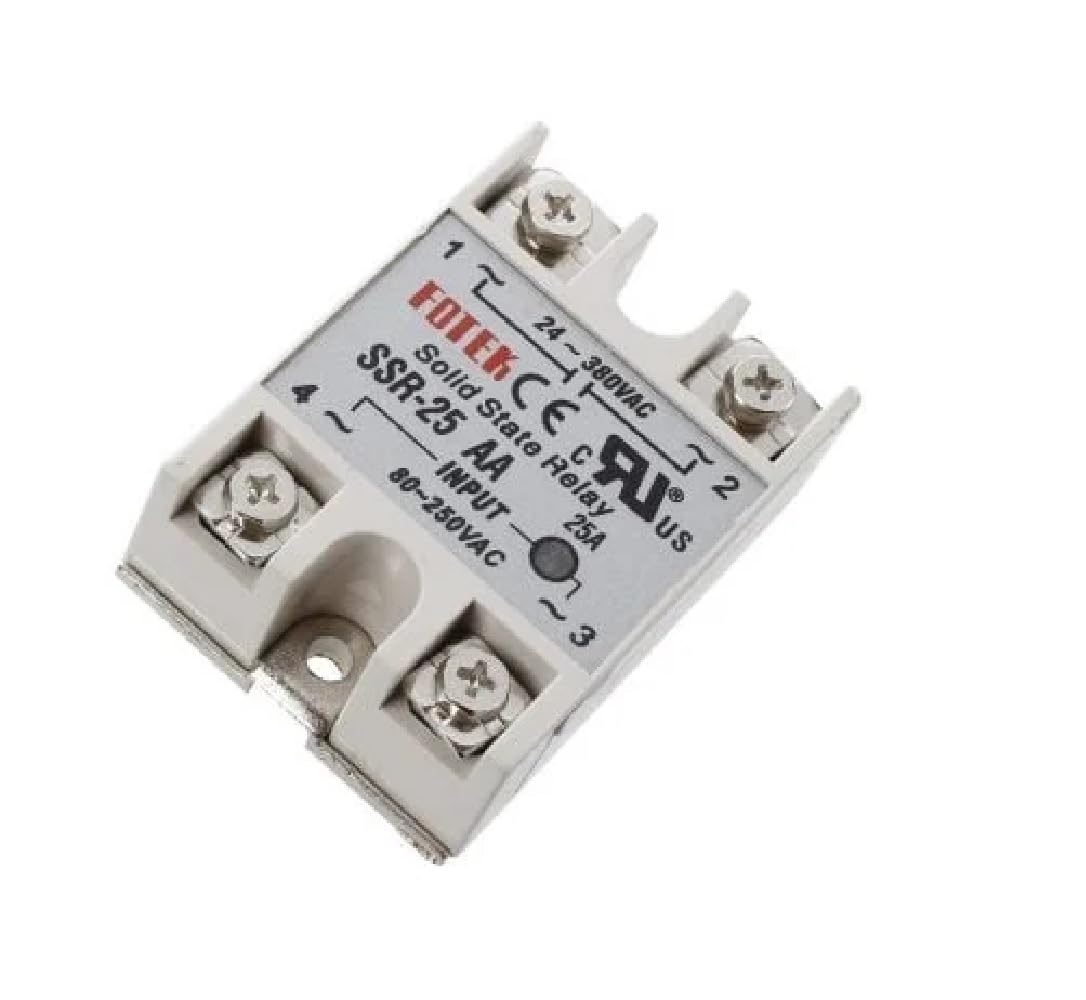xcluma Solid State Relay SSR-25AA 25A 80-250V AC TO 24-380V AC SSR 25AA (B0D69VHJR2) Amazon Price History, Amazon Price Tracker