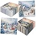 Winter scene napkin