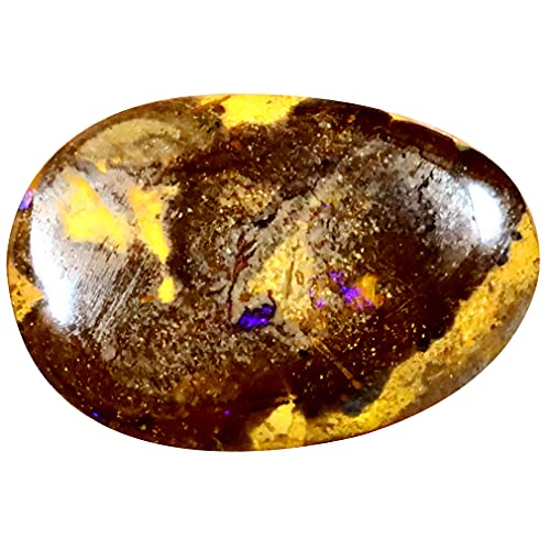 Opale rocheuse Koroit d'exception : une gemme naturelle multicolore de 6.53 ct pour haute joaillerie