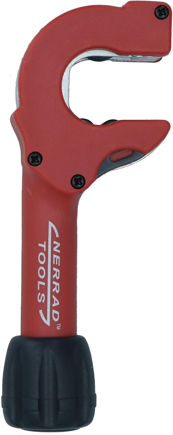 Adjustable Ratchet Action Copper Inox Tube Pipe Cutter One Handed 6-23mm