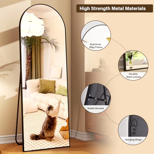 58x18-Arched-Full-Length-Mirror-Floor-Mirrors-with-Aluminum-Alloy-Frame-Free-Standing-Wall-Mounted-Floor-Mirrors-or-Large-Dressing-Mirror-Black-Mirror-Full-Length