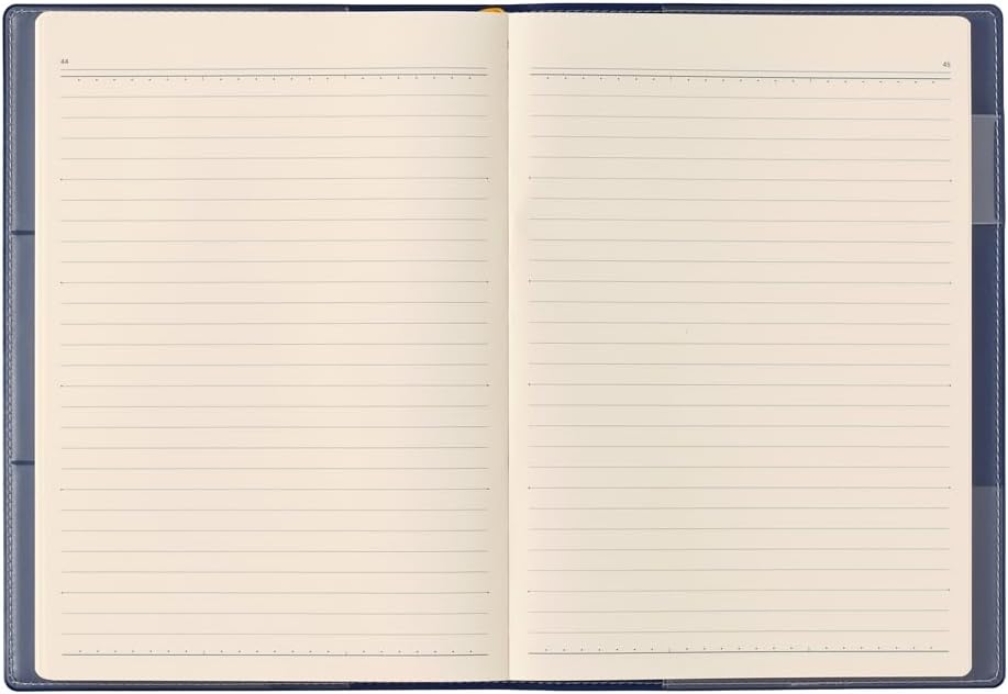 Noritsu NOLTY Notebook 2026 A5 Weekly Ekri 3 Royal Blue 6318 (Starts on December 2025)
