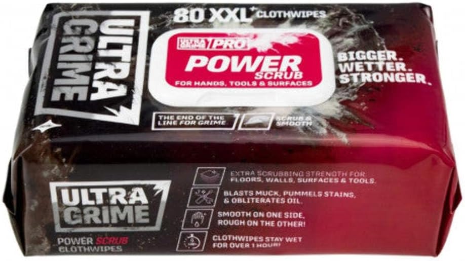 Uniwipe Ultragrime Huge Multipurpose Cleaning Wipes - Pack of 100