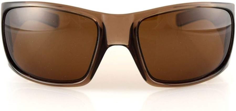 Clear Lake Montana Polarized Polycarbonate Dual Curvature Lenses(Brown)