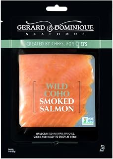 Gerard & Dominique Wild Coho Smoked Salmon, 3oz