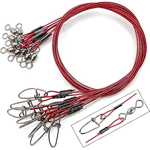 YOTO 125LB Heavy Duty Fishing Leaders Cover