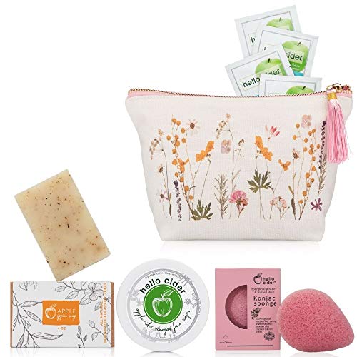 ACV Rose Gift Set - Reduce Blemish, Prevent Acnes, Restore pH, Cleanser, All Skin Types-Hello Cider