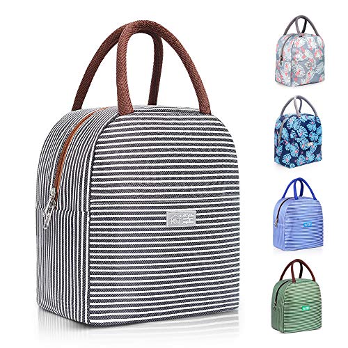 DAS TRUST Upgraded Reusable Insulated Meal Prep Lunch Bag for Women Men Kids