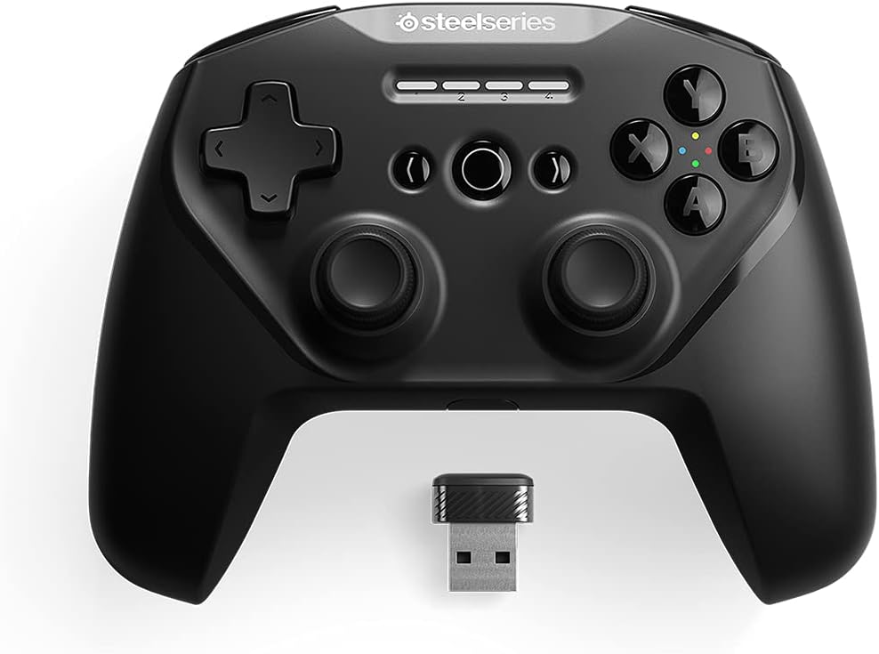 SteelSeries Stratus Duo - Wireless Gaming Controller Compatible with Android, Windows, Oculus Go, Samsung Gear VR (Renewed)