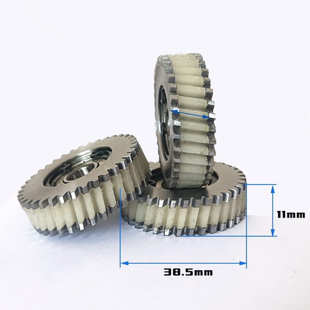 Planetengetriebe, 3-teiliges 36T-Ebike-Getriebe-Set, Ebike-Motor, Geräuschreduzierung, Getriebe-Set, langlebige Leistung, Fahrrad-Modifikationszubehör (komplett Stahl)