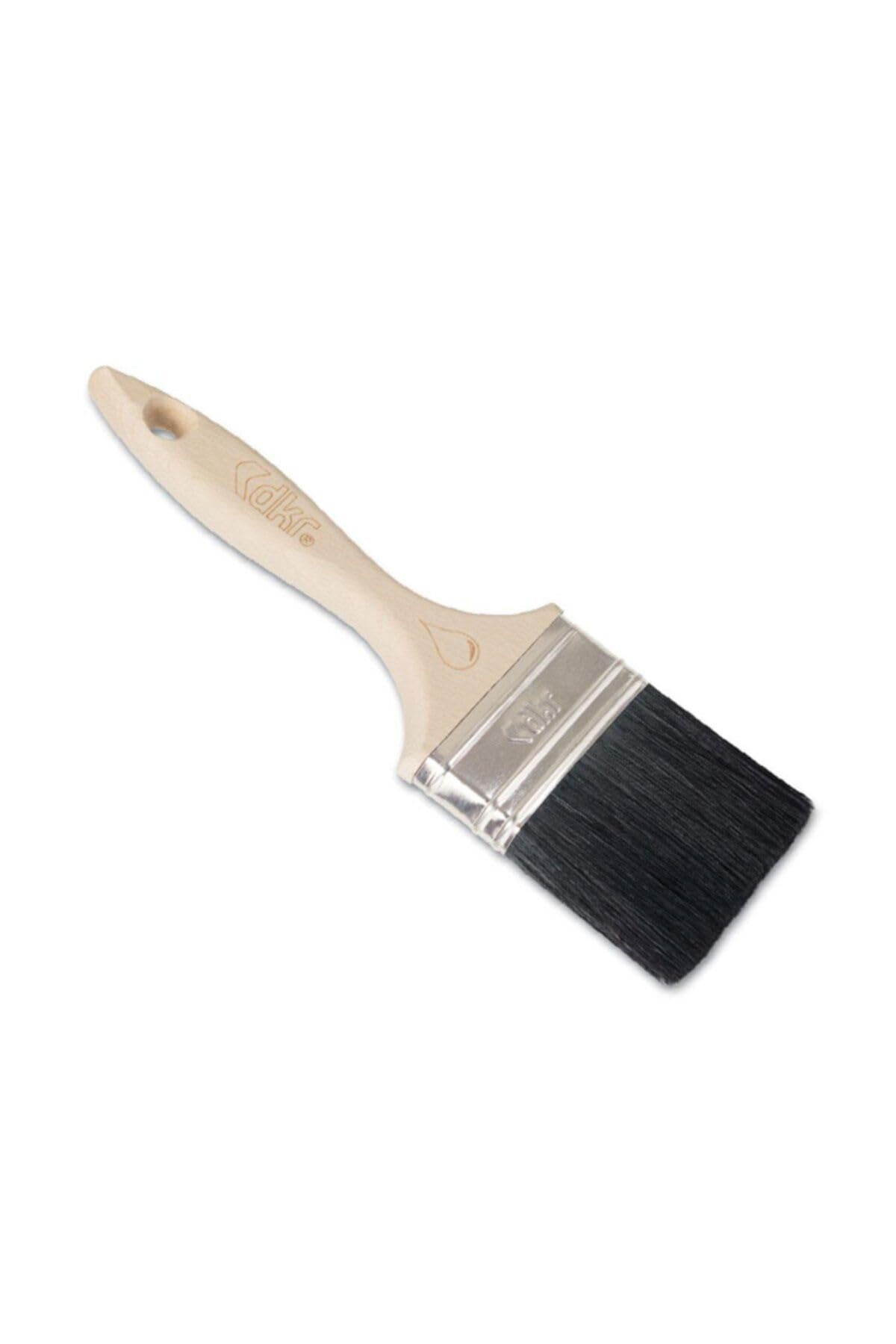 Dekor 10.16 Cm Platinum Serisi Yağlı Boya Fırçası Ahşap Saplı 4" (Kod:780)