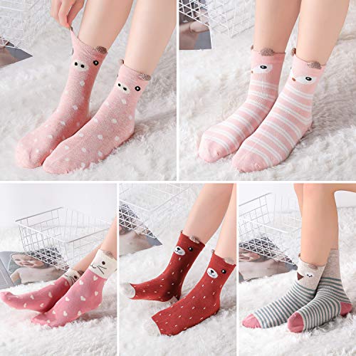 Kids Girls Cute Fashion Soft Cotton Dress Socks Gift4