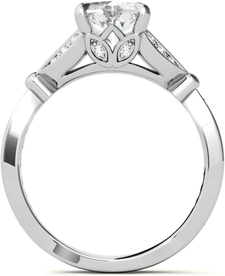 3 CT Dutch Marquise Cut Moissanite Wedding Ring Set for Women | Solitaire Antique Engagement Bridal Ring | Handmade Diamond Jewelry | Anniversary Ring for Her/Gifts