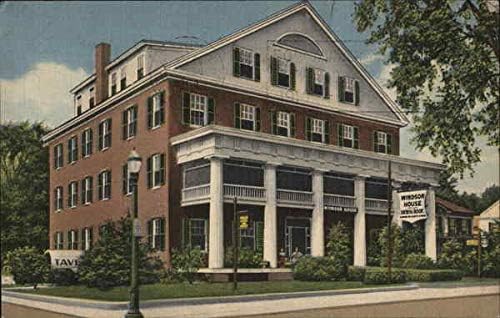 The Windsor House Windsor, Vermont VT Original Antique Postcard 1964