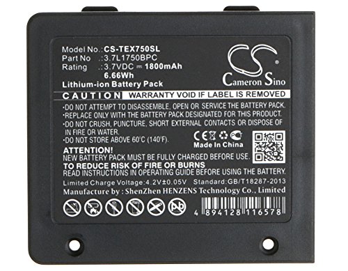 Flujoy 1800mAh/3.7V Replacement Battery for TI-Planet TI-Nspire Navigator Wireless C 3.7L1750BPC