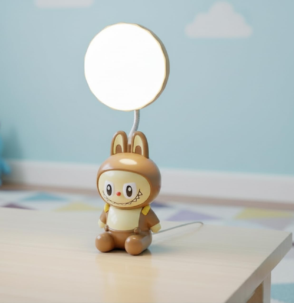 craftwings LED Table Lamp - LED Rechargeable Desk Lamp with Pen Holder & Sharpener, Study Desk Light for Study Room/Home/Office (Pack of 1 Pcs, Multicolor)-image-33