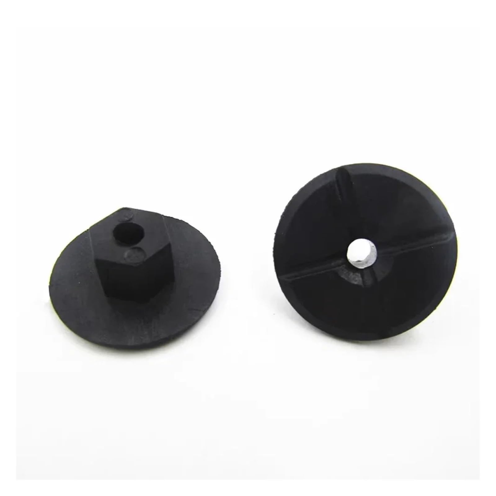 Fdcskinx One Color 10Pcs Compatible Car Fastener Nut Fender Mud Flap Splash Guard Wheel Arch Bumper Panel Retainer Clip Rivet