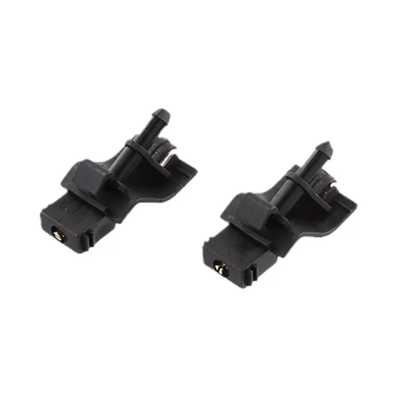 Pacgydk One Color Car Windshield Nozzles Fit For Outlander 12-20 Mr971043- J8x3 2Pcs Front Windshield Wiper Washer Jet Nozzle Hood Liquid Sprayer