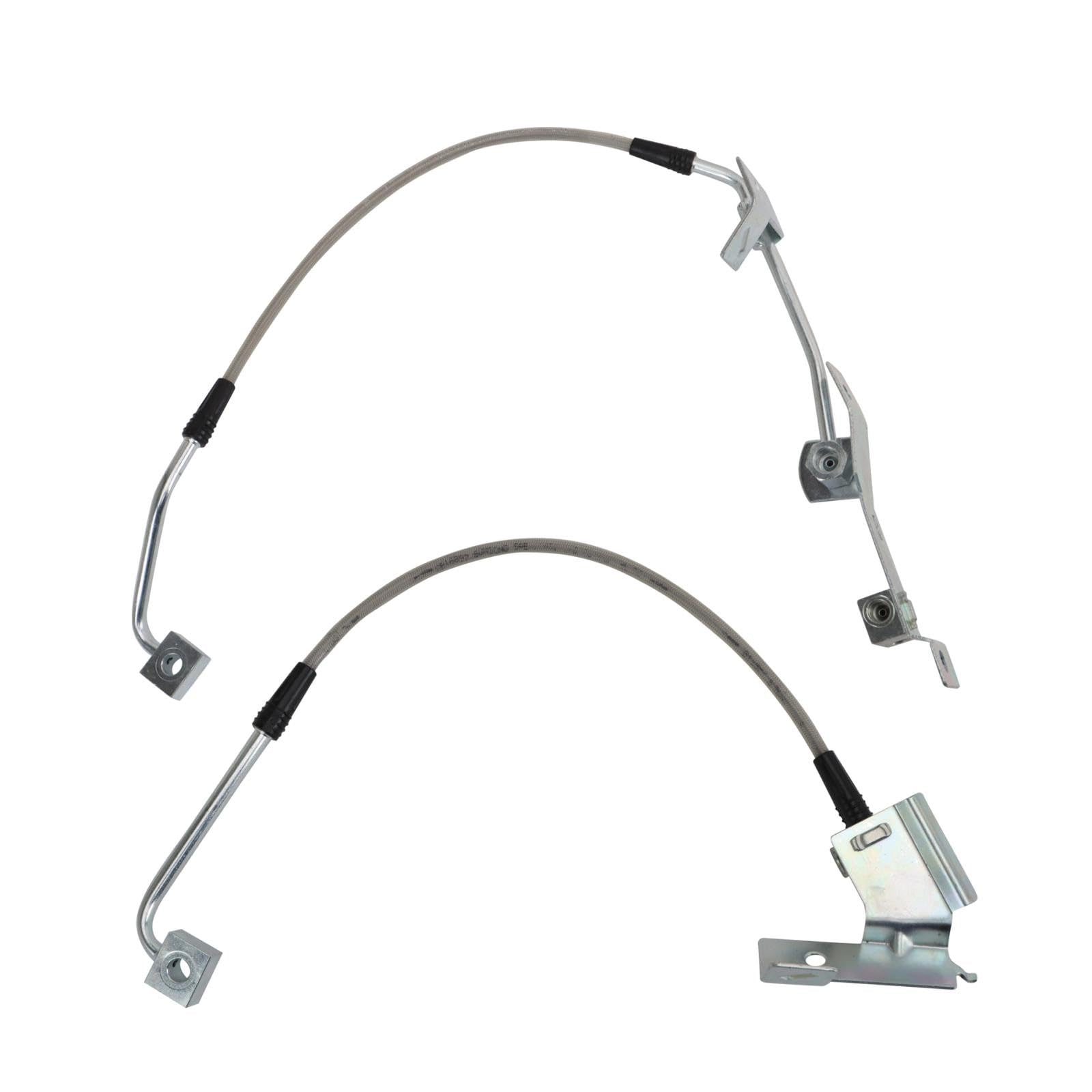 TRQ Front Performance Brake Hose Set