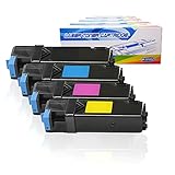 Inktoneram Compatible Toner Cartridge Replacement for Dell 1320c 1320 310-9058 310-9060 310-9064 310-9062 ([Black,Cyan,Magenta,Yellow], 4-Pack)