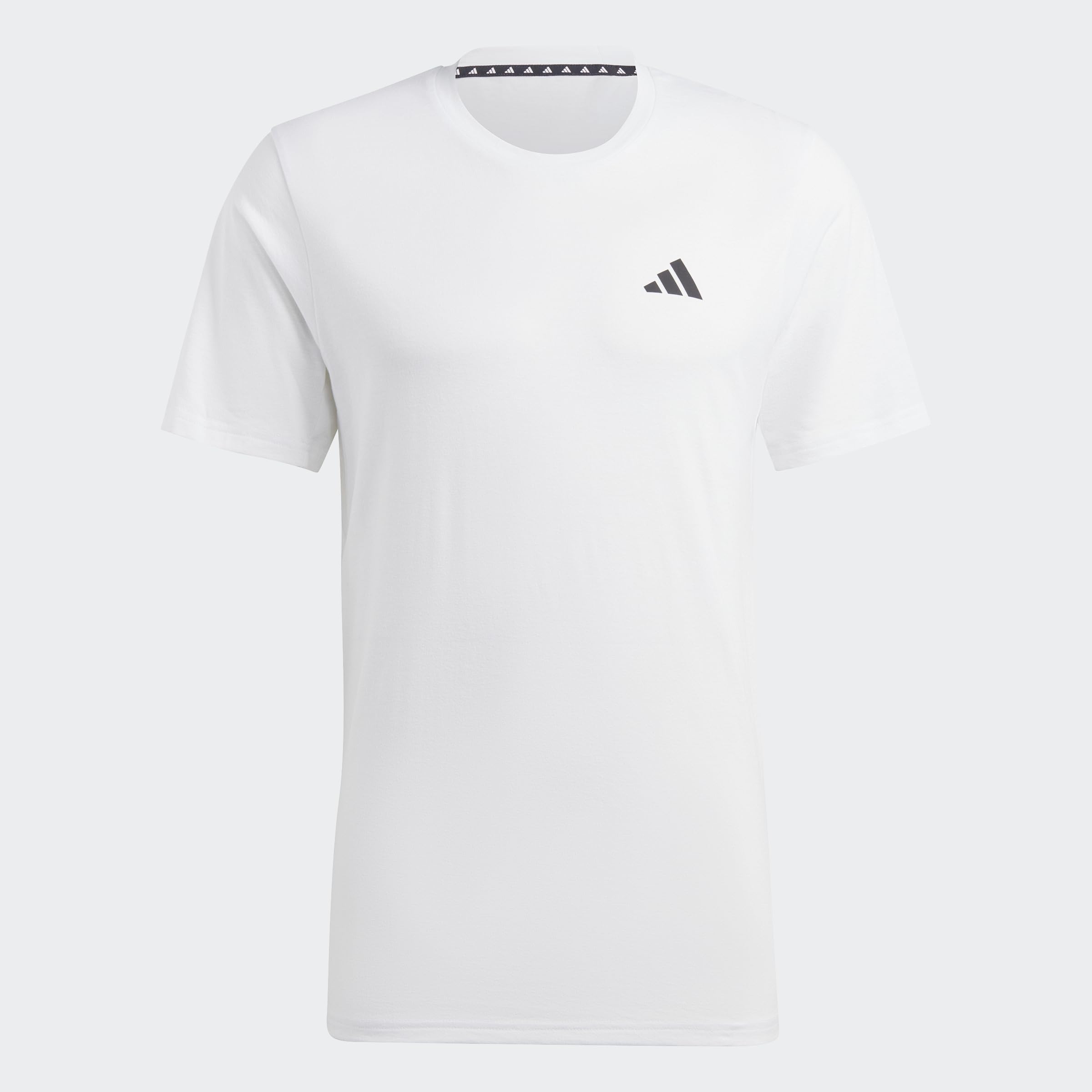 adidas Train Essentials Feelready Training Tee für Herren – Weiß/Schwarz, XXL
