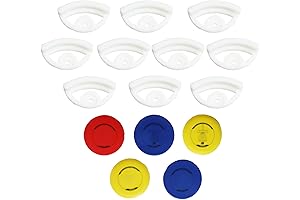 PIAOLGYI Disc Golf Mounts Display Holder Hanger Accessory Compatible with Disc Dolf Discs,10 PCS