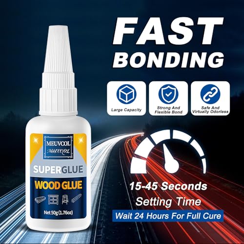 Meuvcol USWOOD Wood Glue, Waterproof Wood Super Glue thumb #6