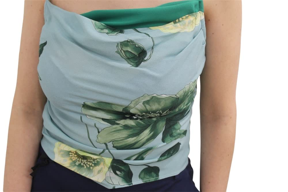 Pinko Viserbella Top Crepe De Chine Canottiera alla Moda Donna