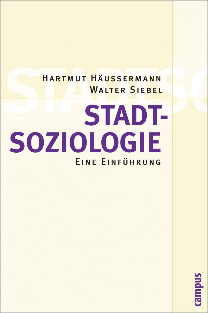 洋書 Handbuch Stadtsoziologie Stadtsoziologie: Eine Einführung : Häussermann, Hartmut, Siebel