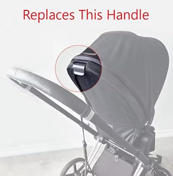 Seat Backrest Handle - Compatible with Cybex Priam, Balios, Mios & Talos S -Replacement Heavy Duty Upgraded