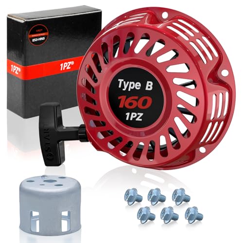 1PZ ES3-HN5 Arrancador de Retroceso 28400-ZE1-003ZF con Copa Tipo B Reemplazo para Honda GX120 GX160 GX200 4hp 5.5hp 6.5hp Generador Motor Arranque a tirón